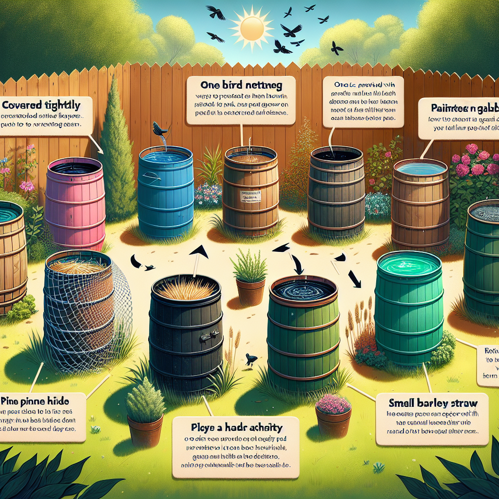 7 Ways to Prevent Algae in Rain Barrels